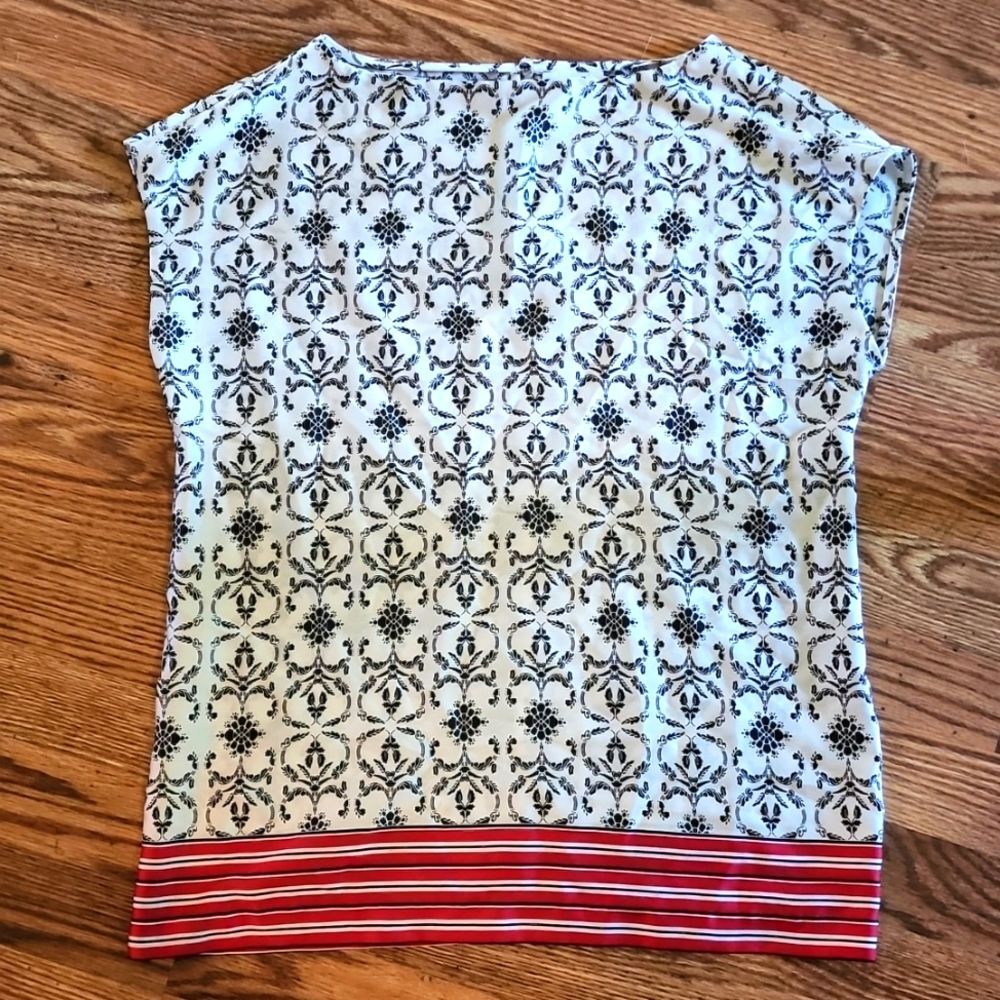 Satin Printed Tee